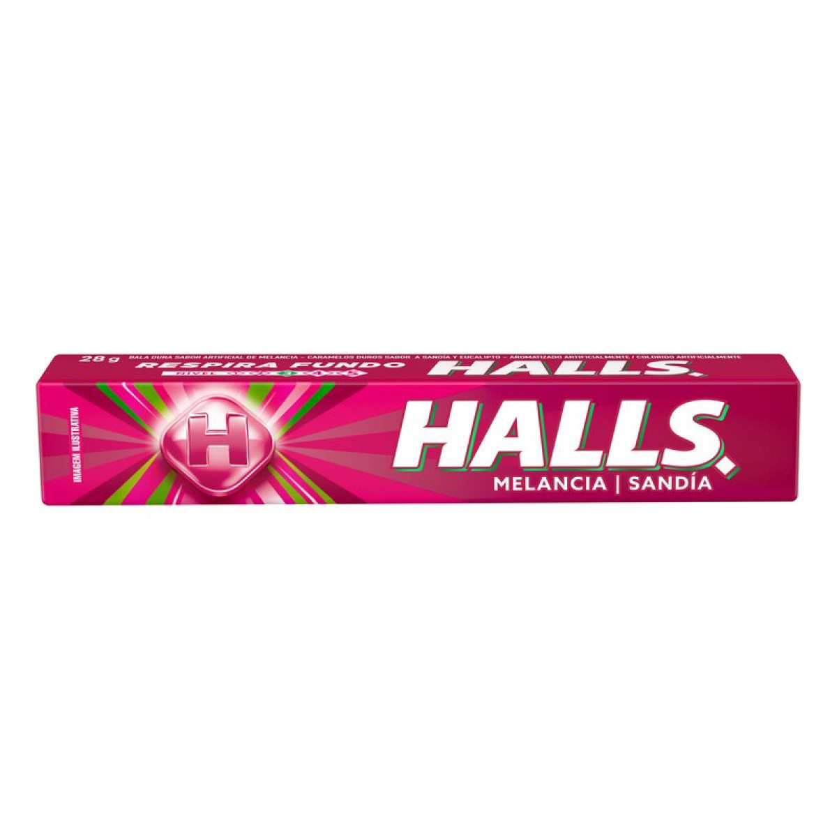 HALLS CARAMELO SANDIA  8854###