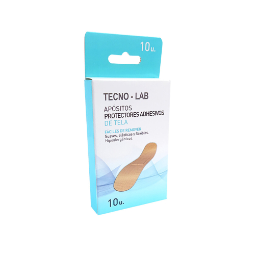 TECNO LAB CURITA X 10 UNID TELA