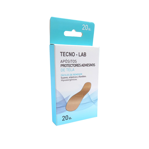 TECNO LAB CURITA TELA X 20 UNID