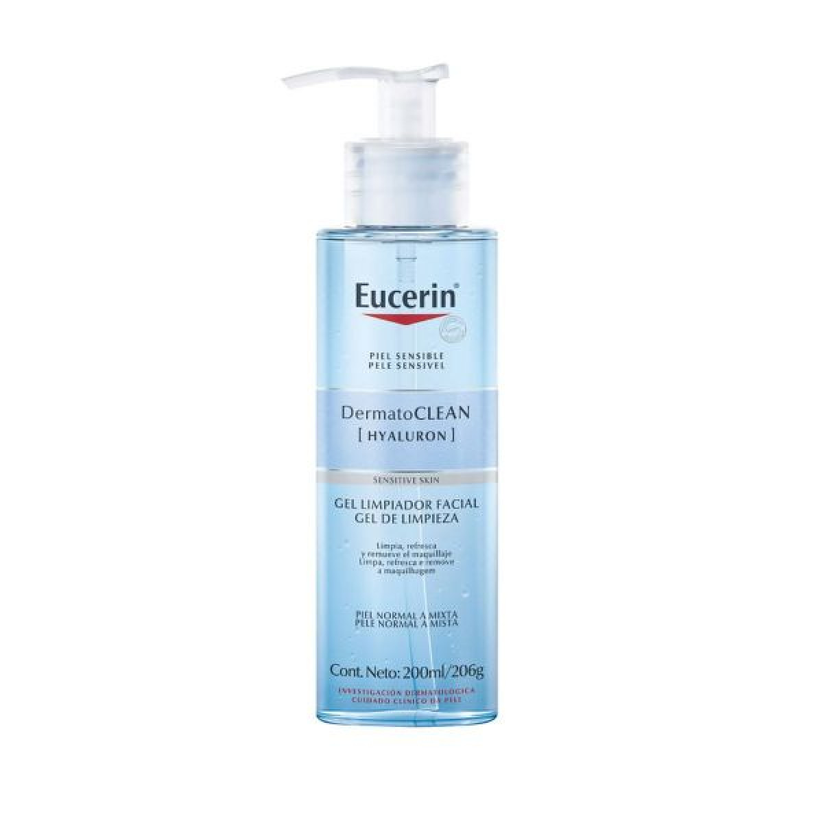 EUCERIN DERMATOCLEAN GEL LIMP 200ML