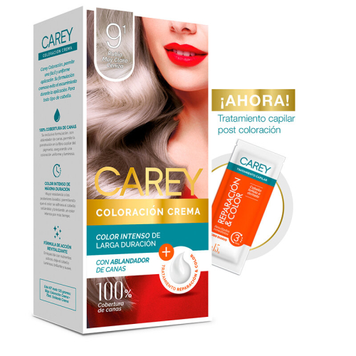 CAREY TINTURA KIT N 9.1  RUB MUC