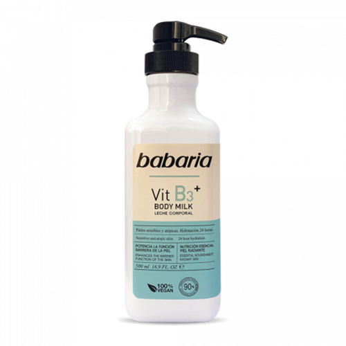 BABARIA LECHE CORP 500 ML VIT B3