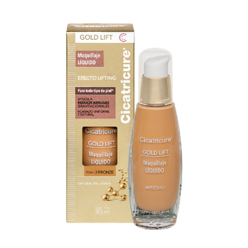 CICATRICURE GOLD LIF MAQ LIQ 30 BRO