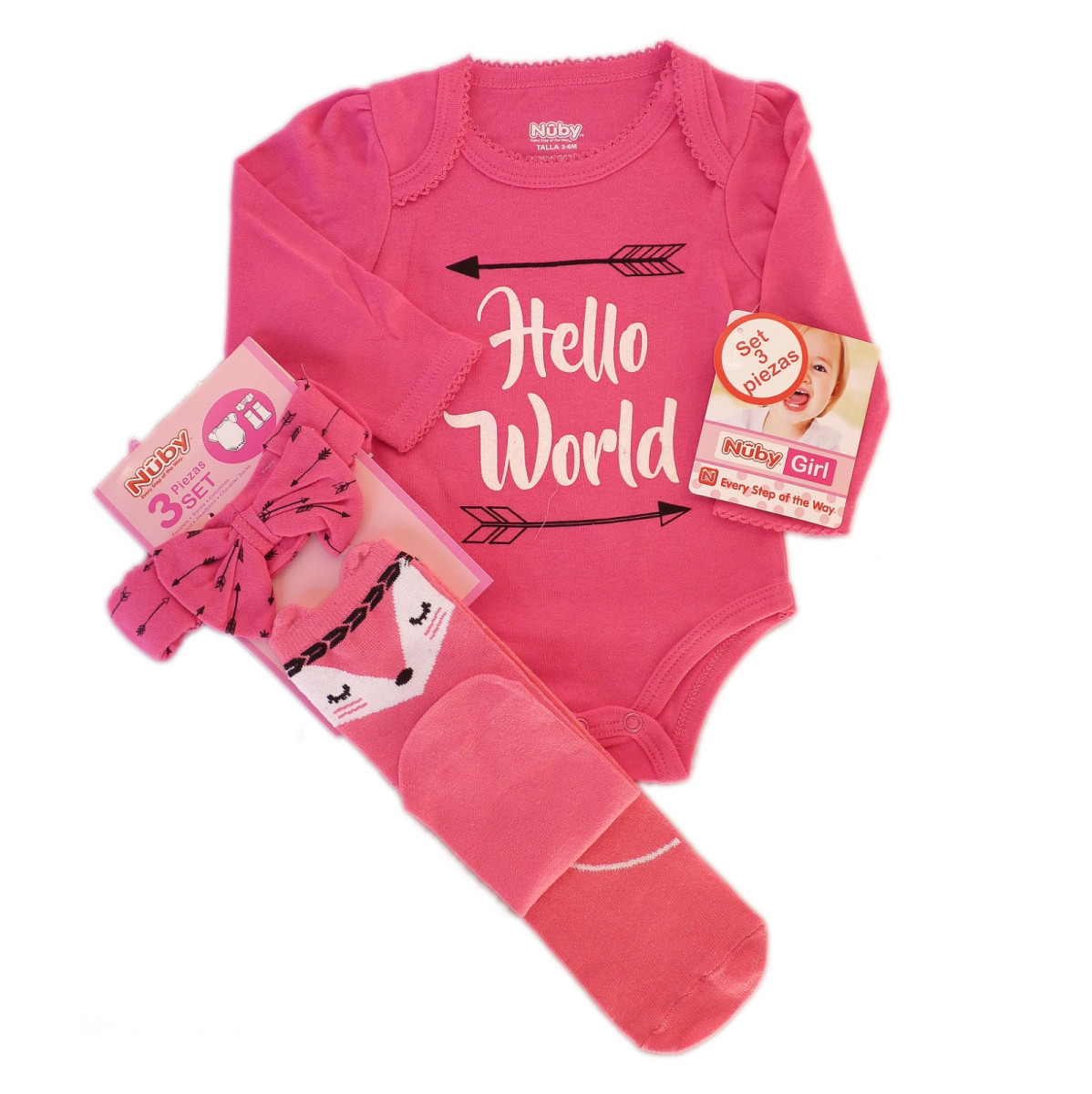 LUV SET X 3 FUCSIA NINA YL3140