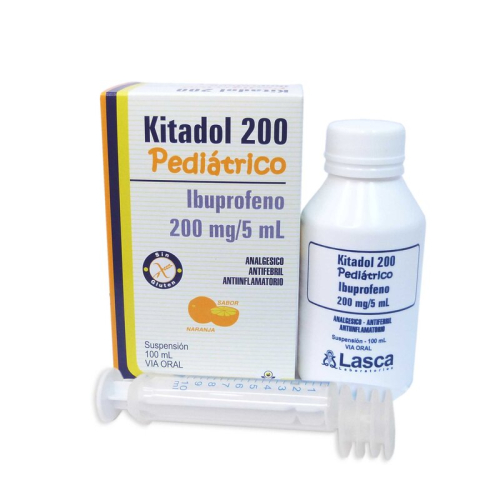 KITADOL PEDIAT 200 MG SUSP X 100 ML