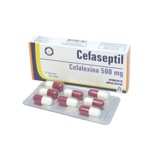 CEFASEPTIL 500 MG X 8 CAPS (RSA)