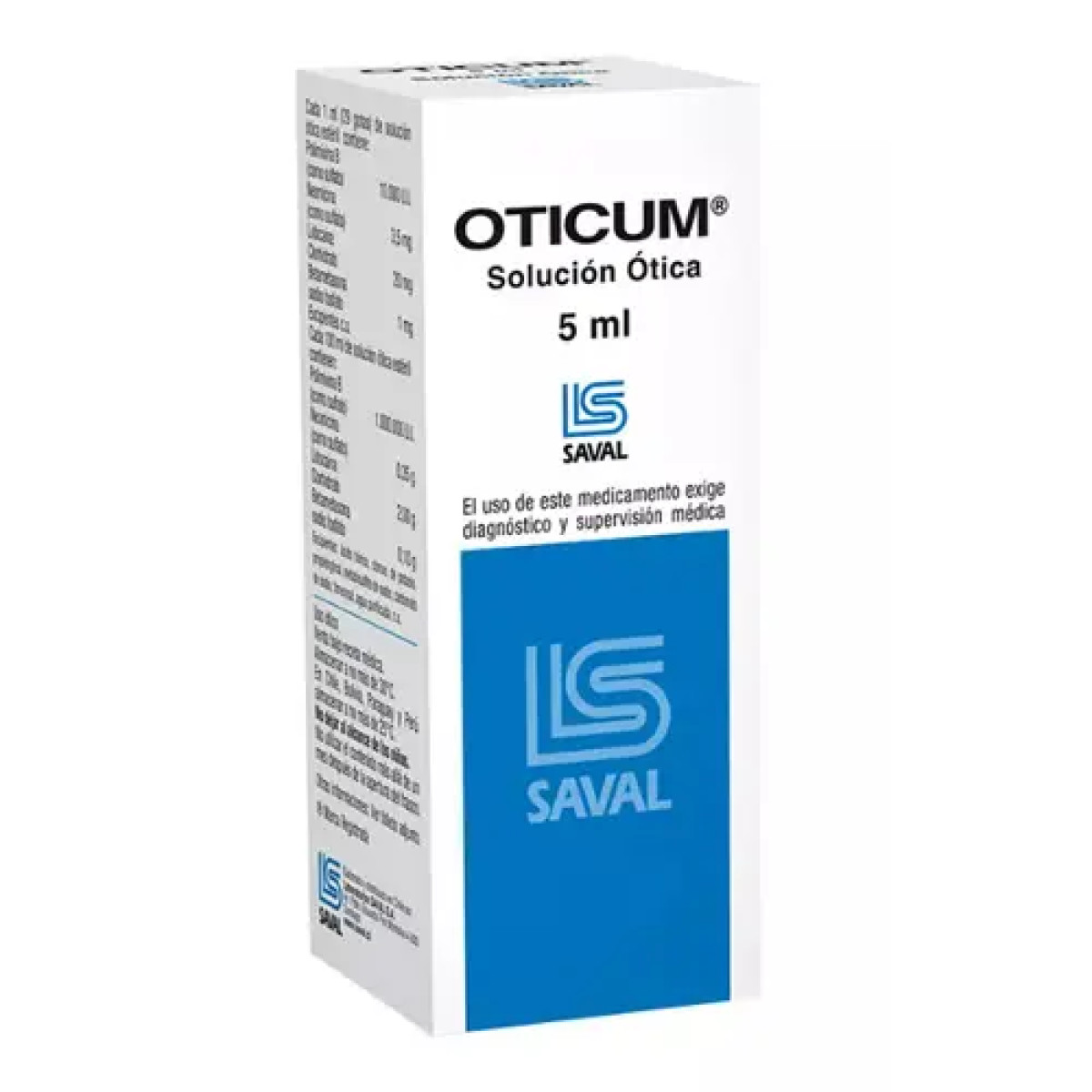 OTICUM GTS OTICA X 5 ML