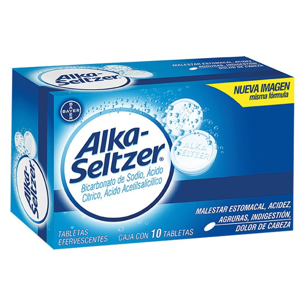 ALKA SELTZER X 10 COMP EFERV