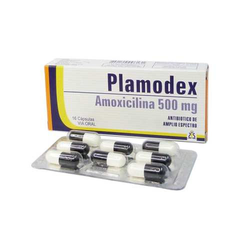 PLAMODEX 500 MG X 16 CAPS (RSA)