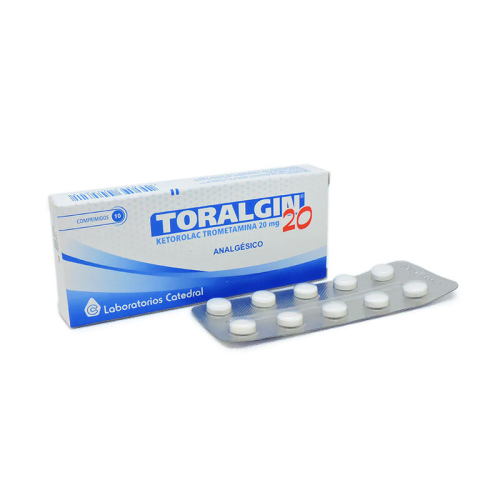 TORALGIN 20 MG X 10 COMP (RA)