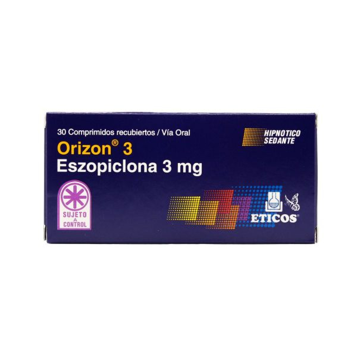 ORIZON 3 MG X 30 COMP