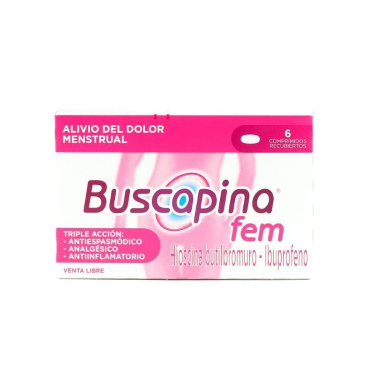 BUSCAPINA FEM X 6 COMP