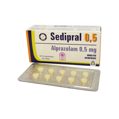 SEDIPRAL 0.50 MG X 50 COMP +++