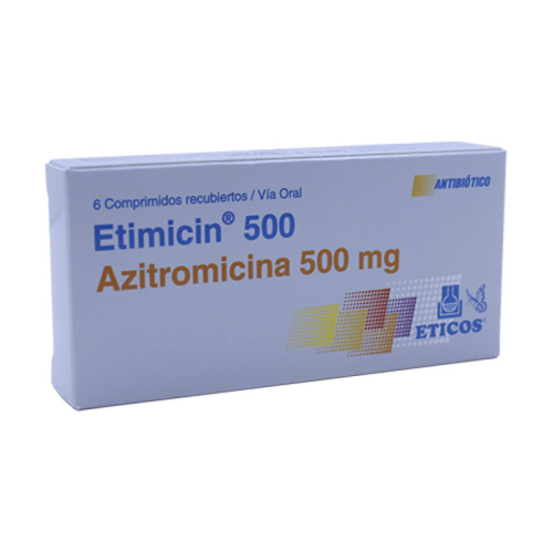 ETIMICIN 500 MG X 6 COMP (RSA)