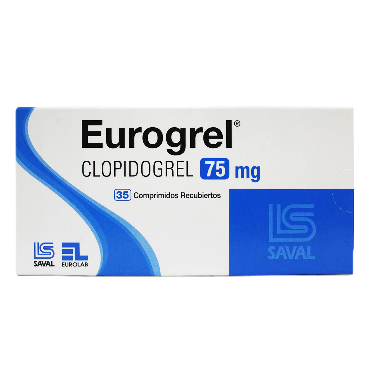 EUROGREL 75 MG X 35 COMP RECUB