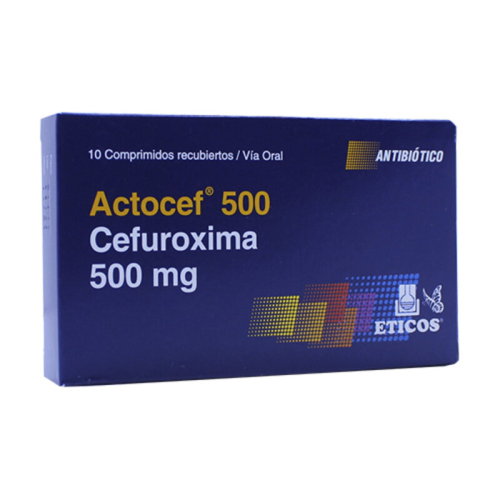 ACTOCEF 500 MG X 10 COMP (RSA)