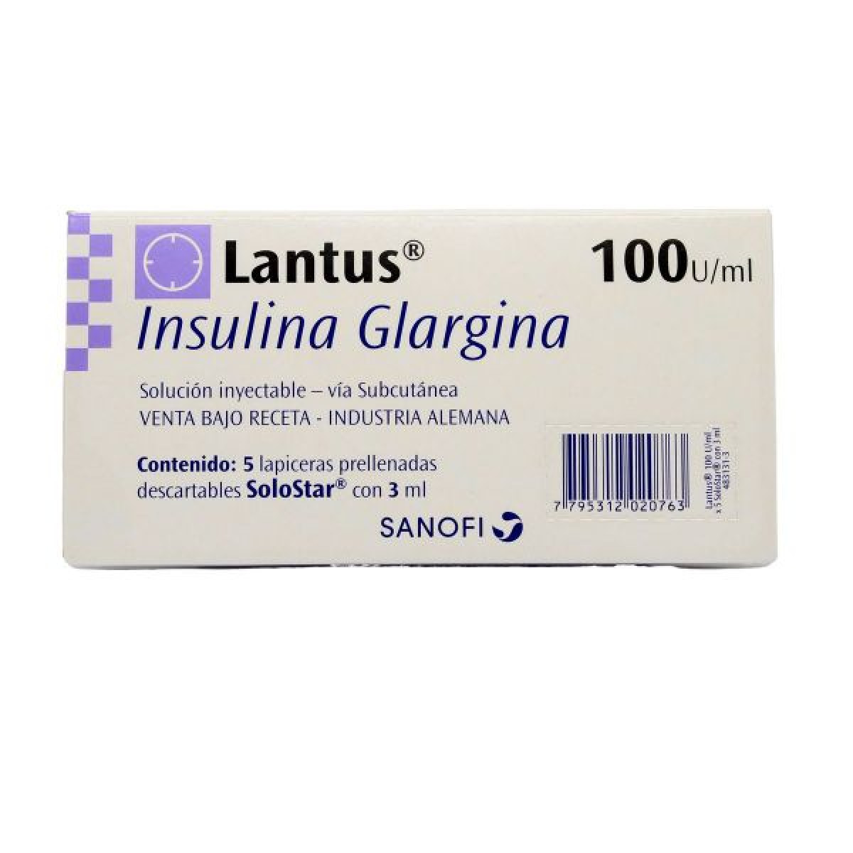 LANTUS SOLOSTAR X 5 CART(H)