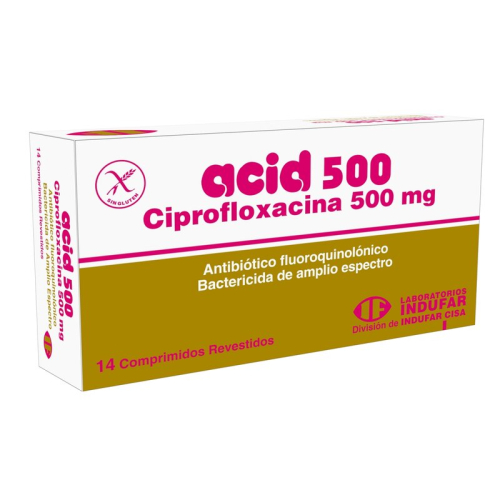 ACID 500 MG X 14 COMP RECUB (RSA)