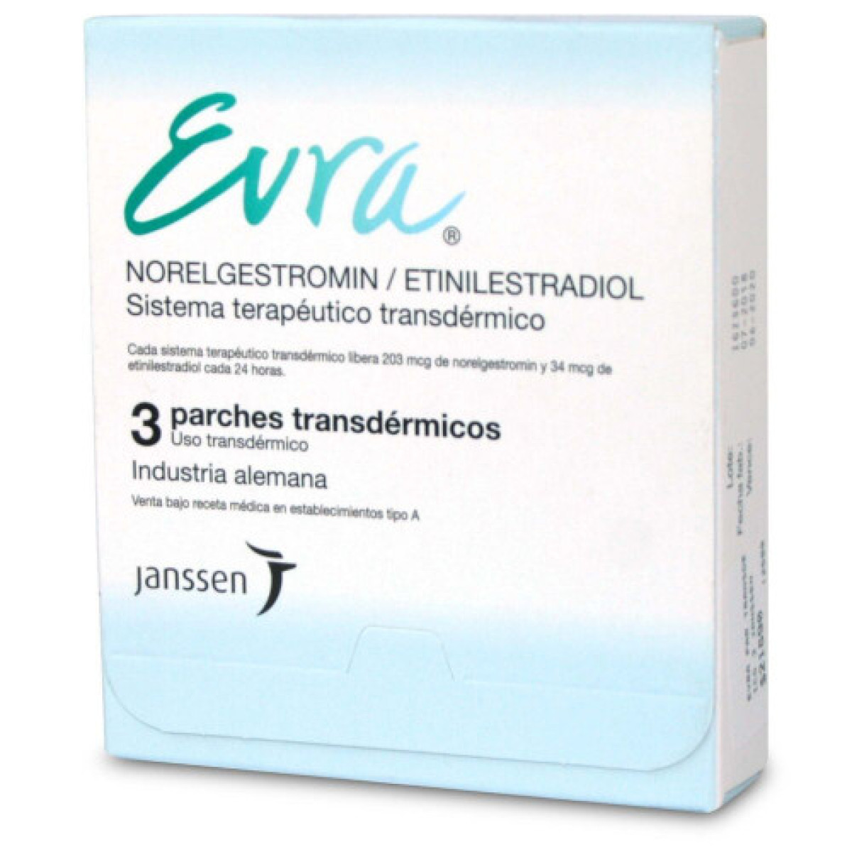 EVRA PARCHES X 3