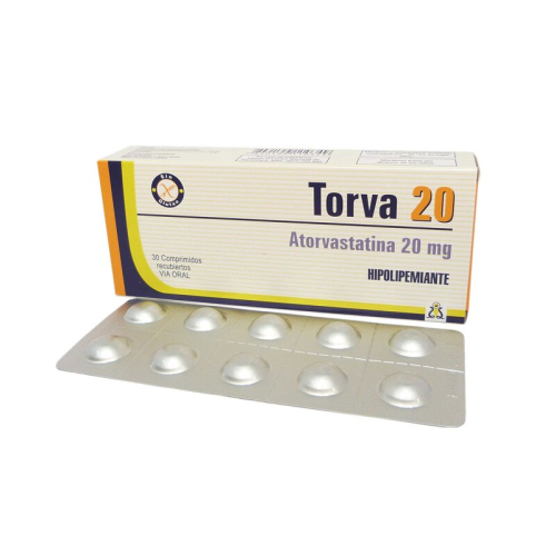 TORVA 20 MG X 30 COMP