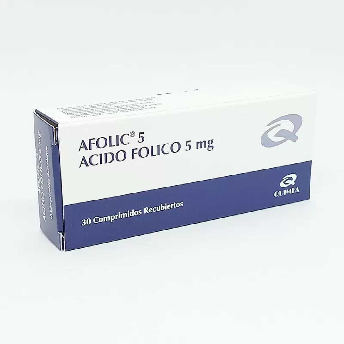 AFOLIC 5 MG X 30 COMP RECUB