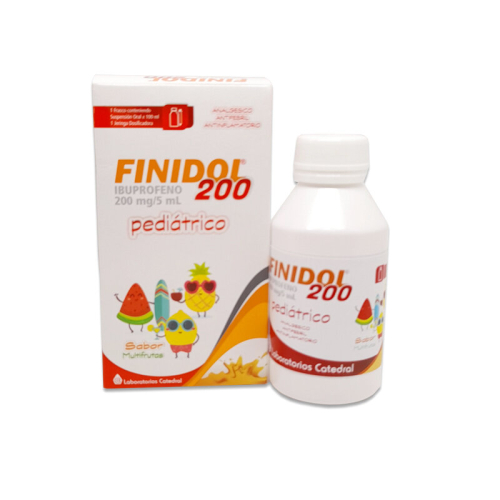 FINIDOL 200 MG X 100 ML