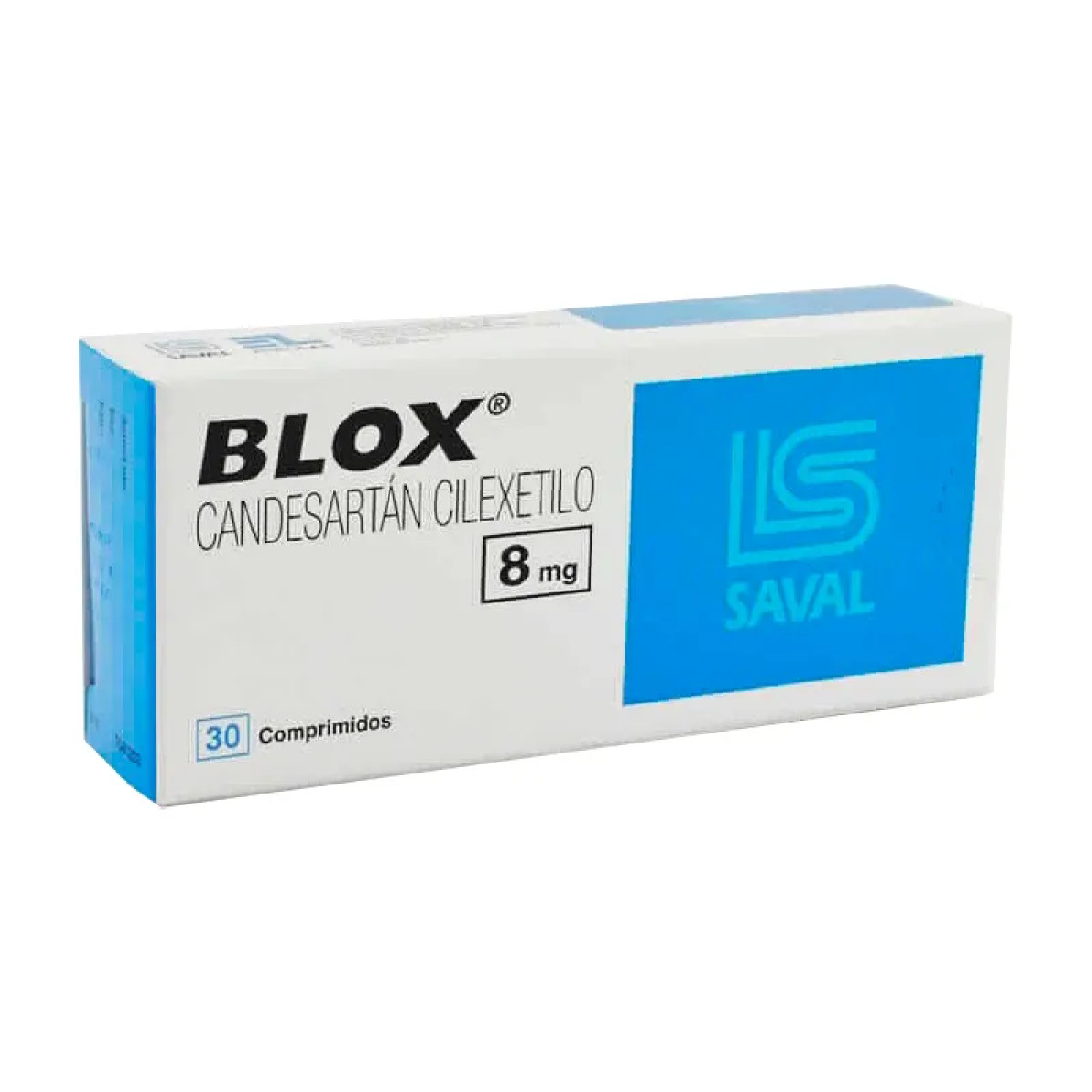 BLOX 8 MG X 30 COMP###