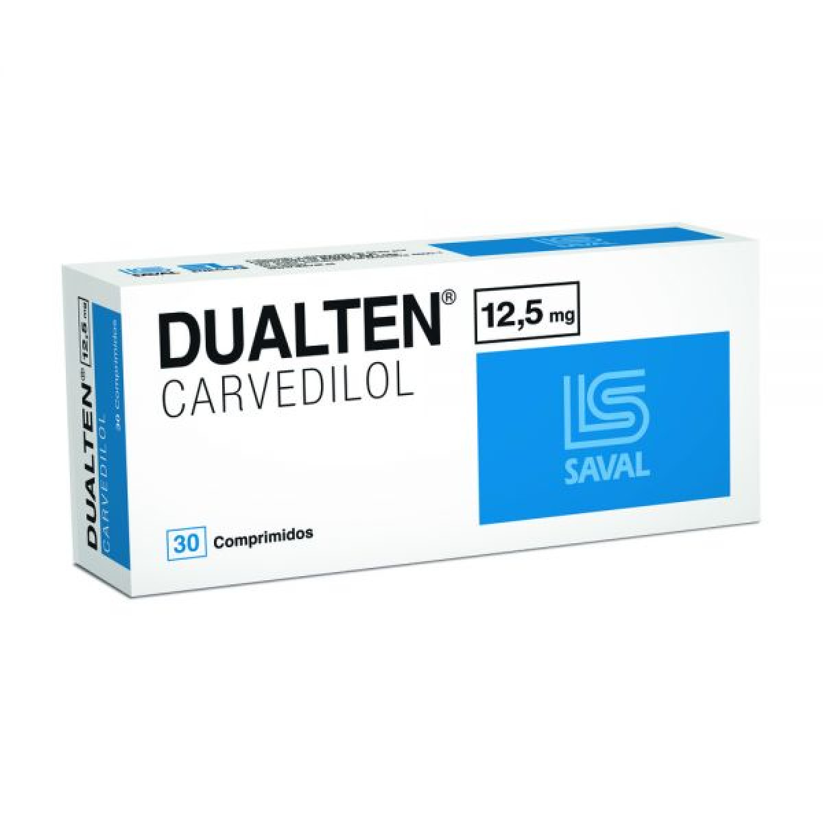 DUALTEN 12.5 MG X 30 COMP