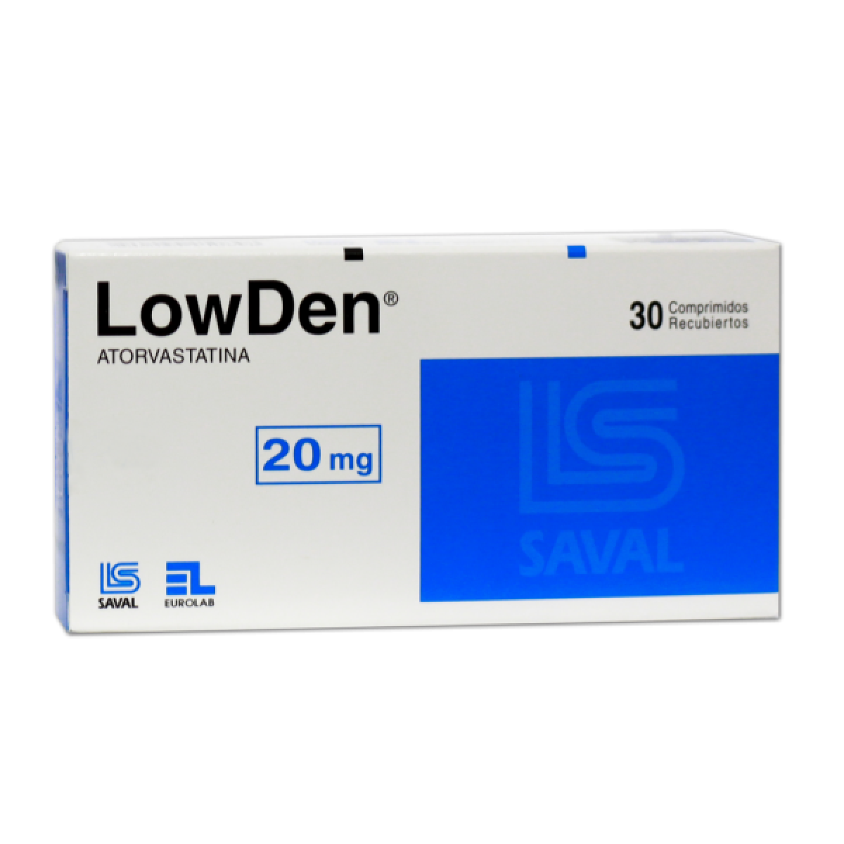 LOWDEN 20 MG X 30 COMP