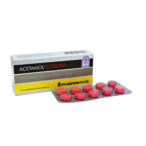 ACETAMOL CODEINA 30 MG X 10 COMP ++