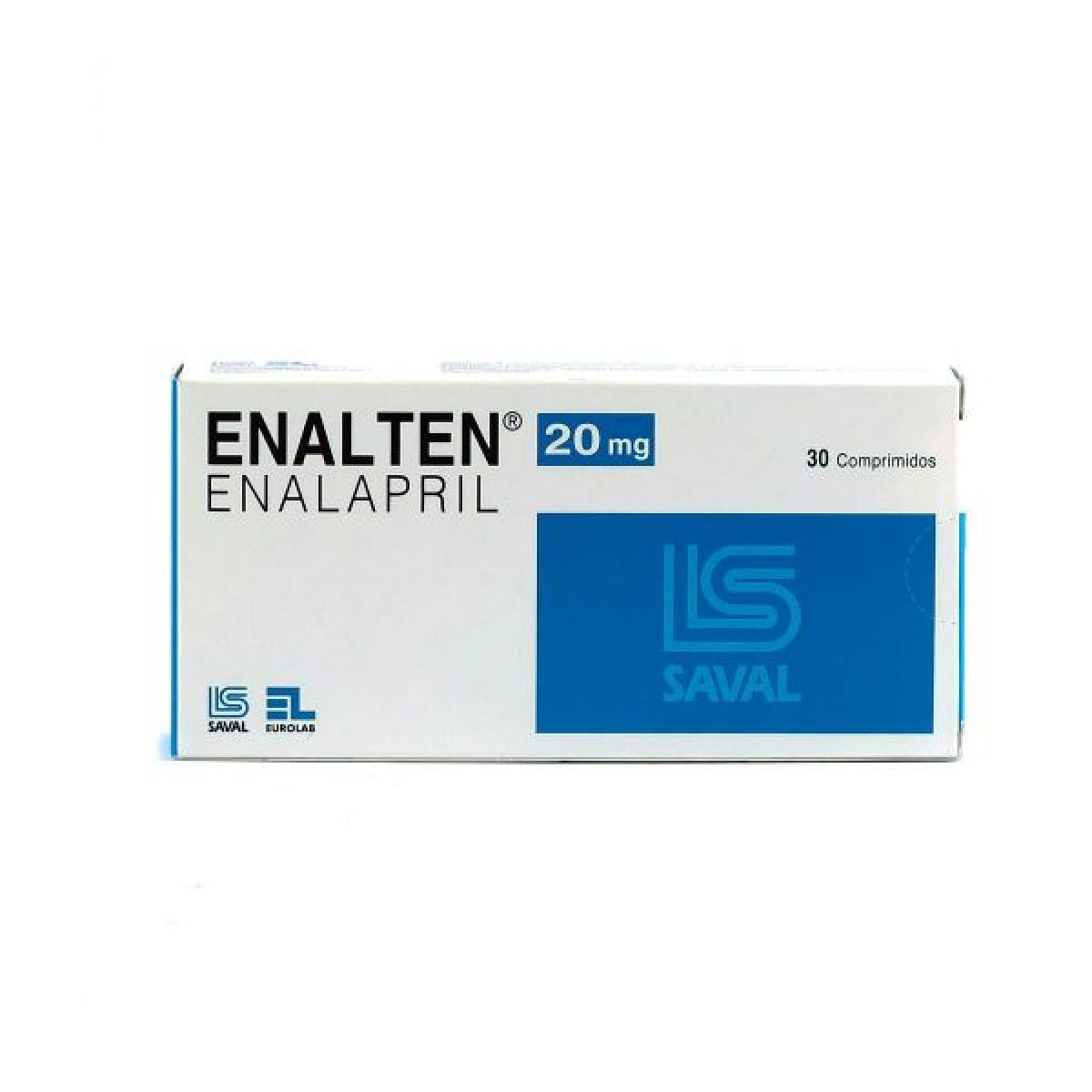 ENALTEN 20 MG X 30 COMP