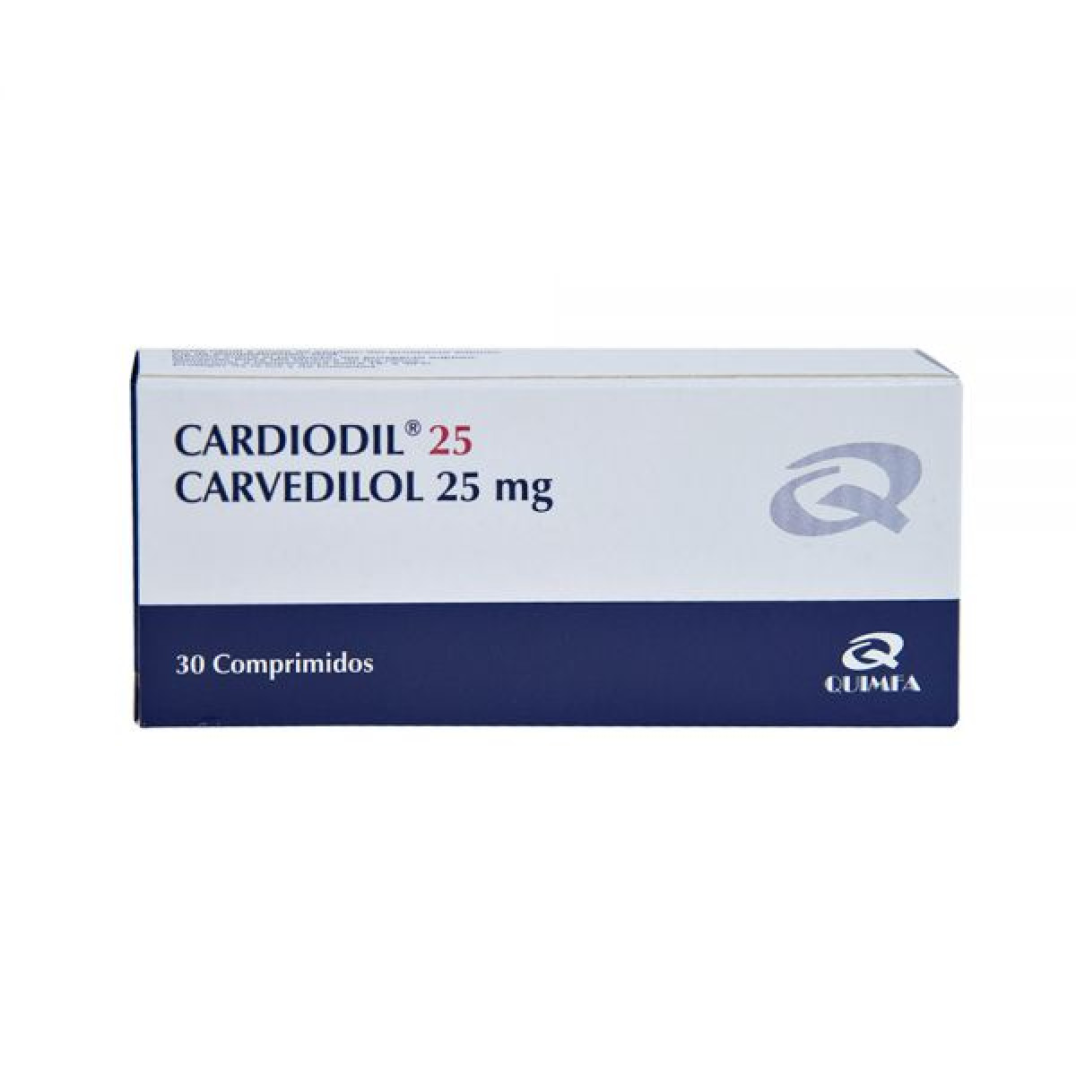 CARDIODIL 25 MG X 30 COMP