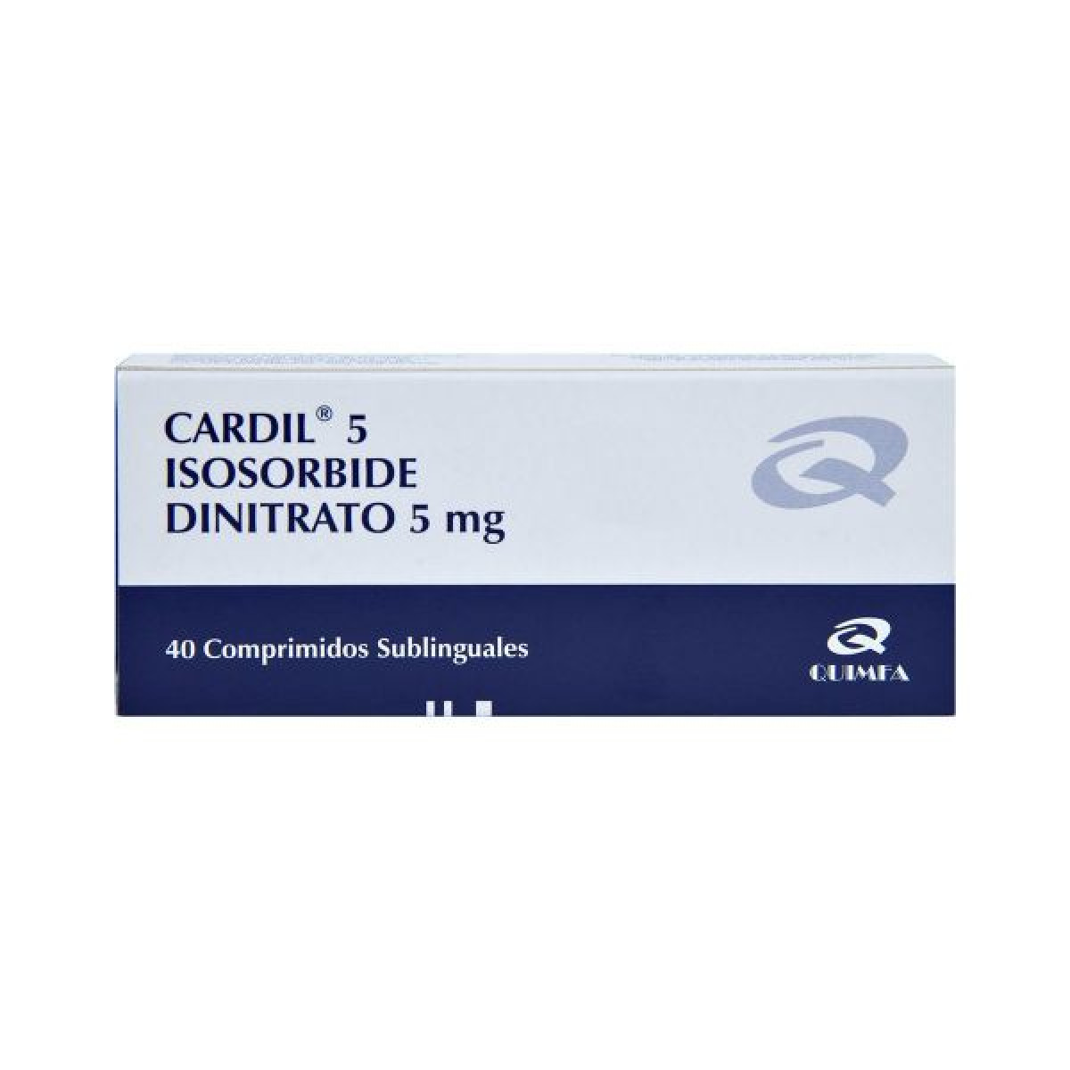 CARDIL 5 MG X 40 COMP