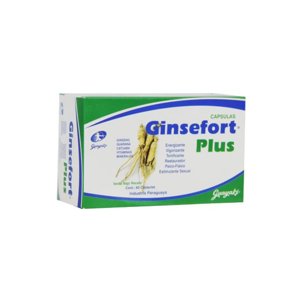 GINSEFORT PLUS X 60 COMP