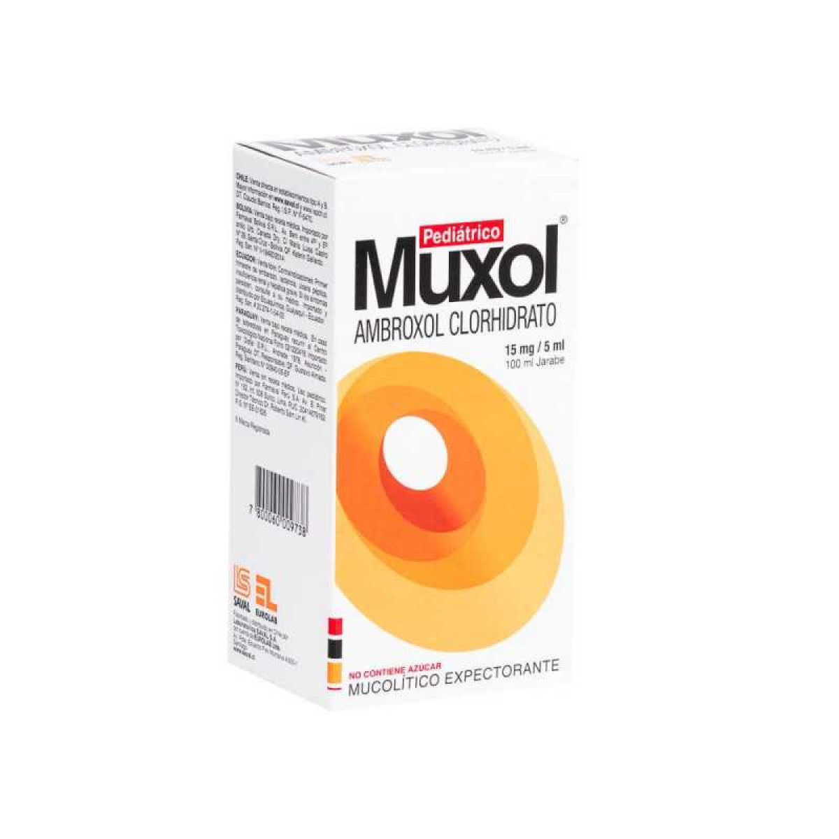 MUXOL PED JBE X 100 ML