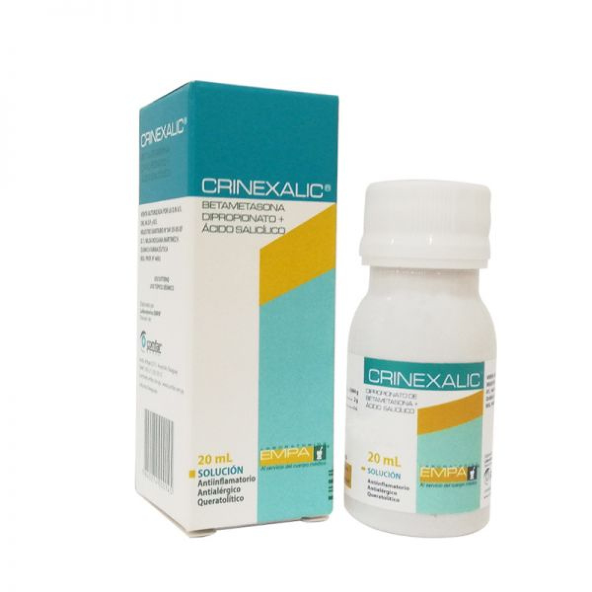 CRINEXALIC SOLUCION TOPICA X 20 ML