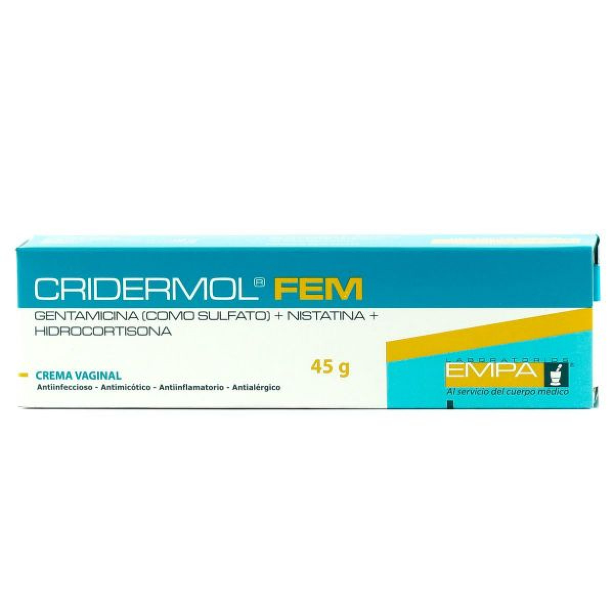 CRIDERMOL FEM CR VAG POMO- X 45 GR