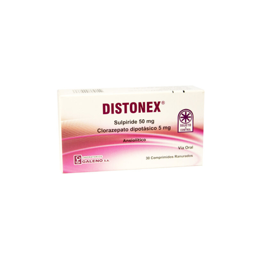 DISTONEX 50 MG X 30 COMP +++