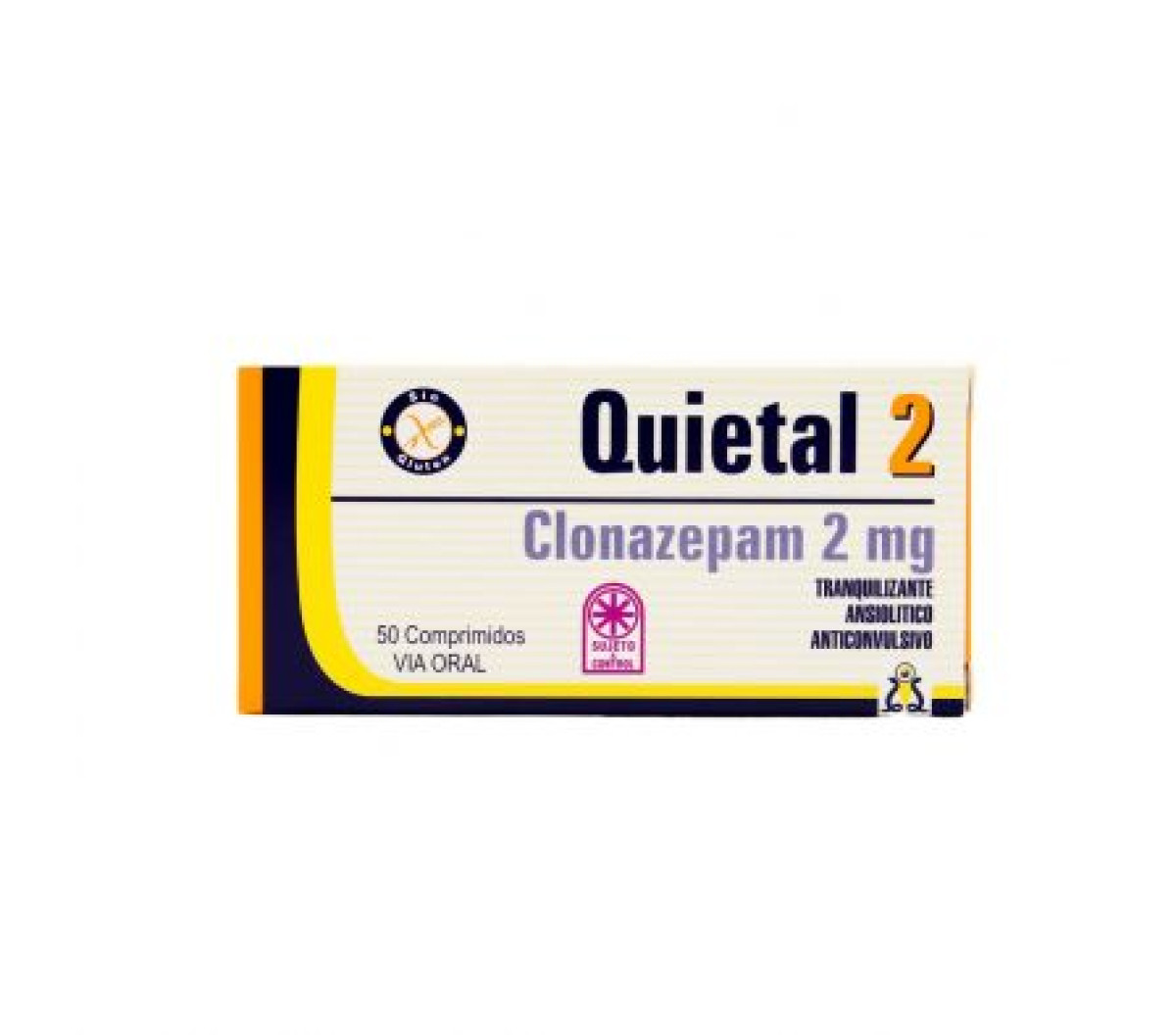 QUIETAL 2 MG X 50 COMP +++