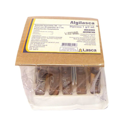 ALGILASCA X 25 AMP 2 ML