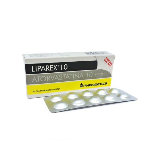 LIPAREX 10 MG X 30 COMP