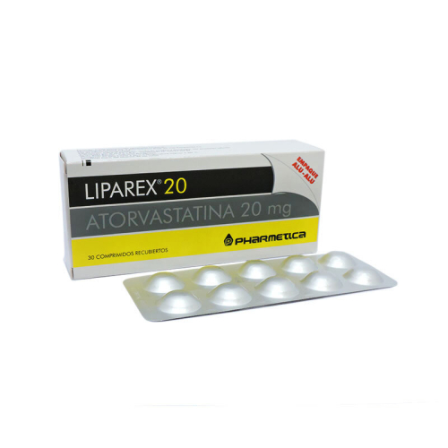 LIPAREX 20 MG X 30 COMP