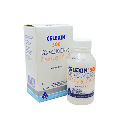 CELEXIN 500 MG SUSP X 100 ML (RSA)