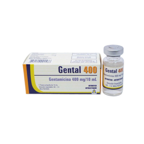 GENTAL MULTIDOSIS 400MG AMP 10M(RSA