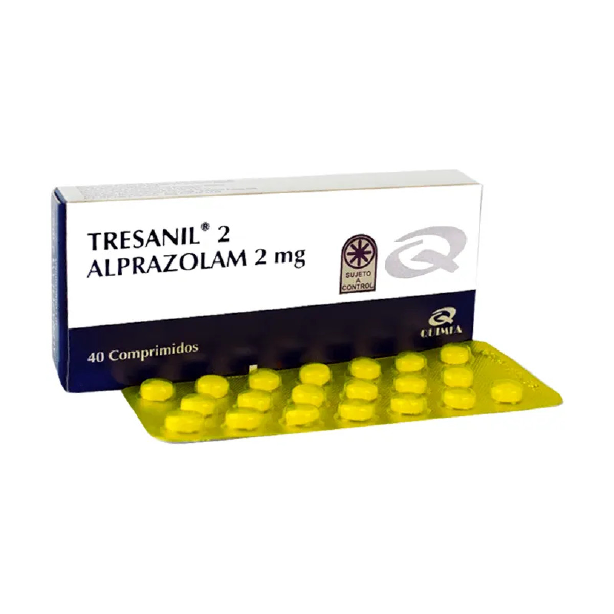 TRESANIL 2 MG X 40 COMP +++