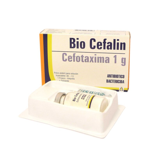 BIOCEFALIN 1 GR FCO AMP (RSA)