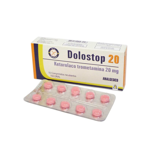 DOLOSTOP 20 MG X 10 COMP (RA)