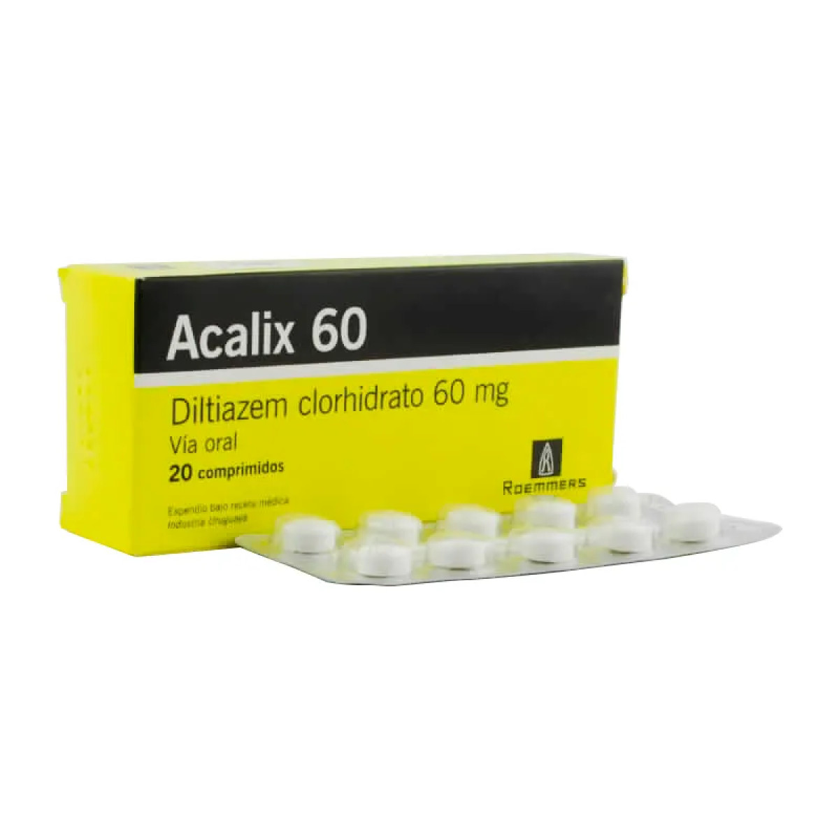 ACALIX 60 MG X 20 COMP