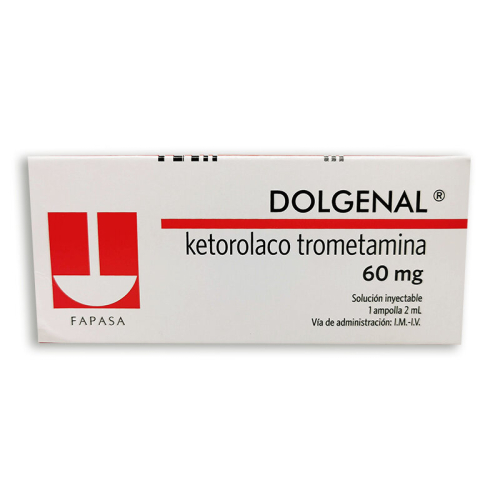 DOLGENAL 60 MG X 1 AMP (RA)