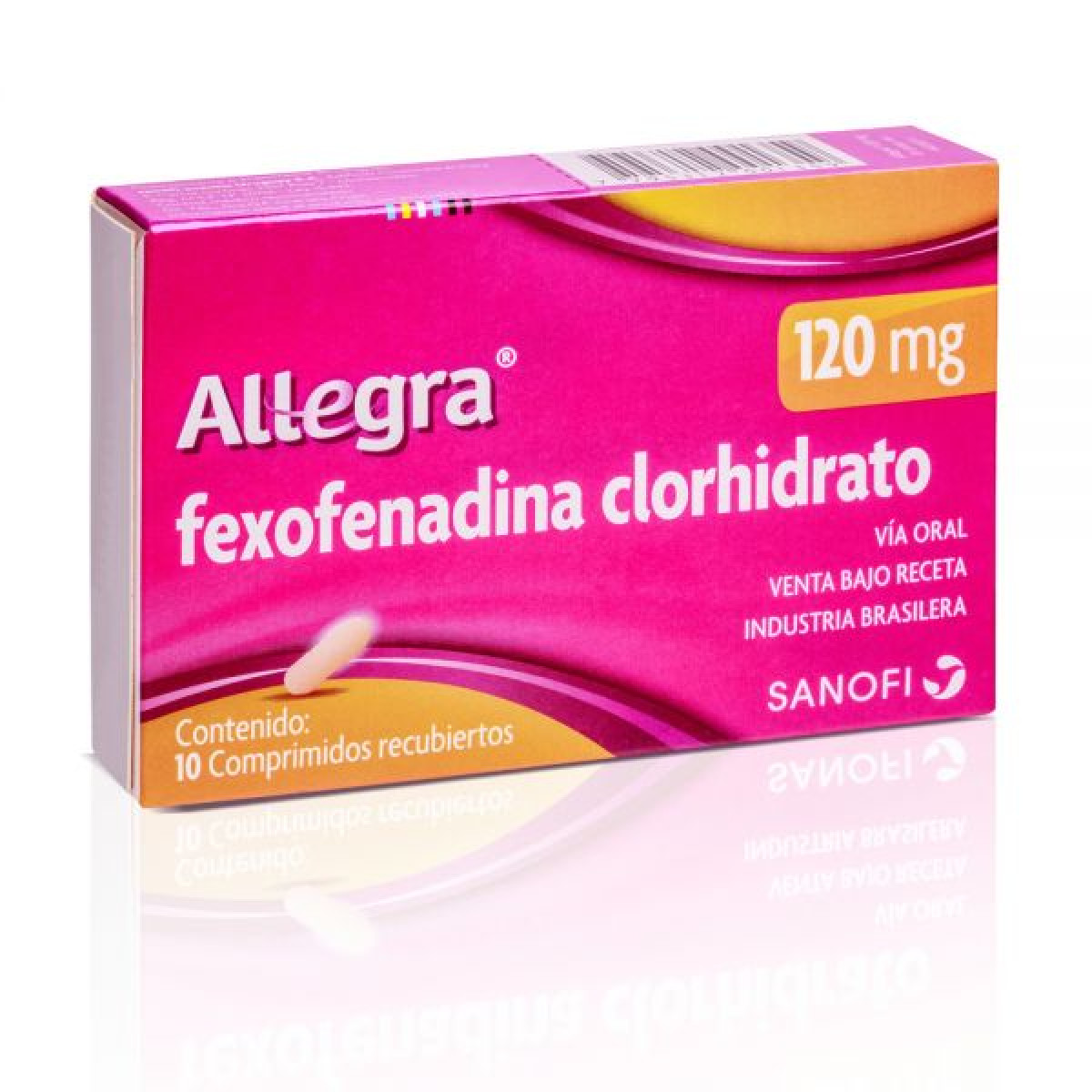 ALLEGRA 120 MG X 10 COMP
